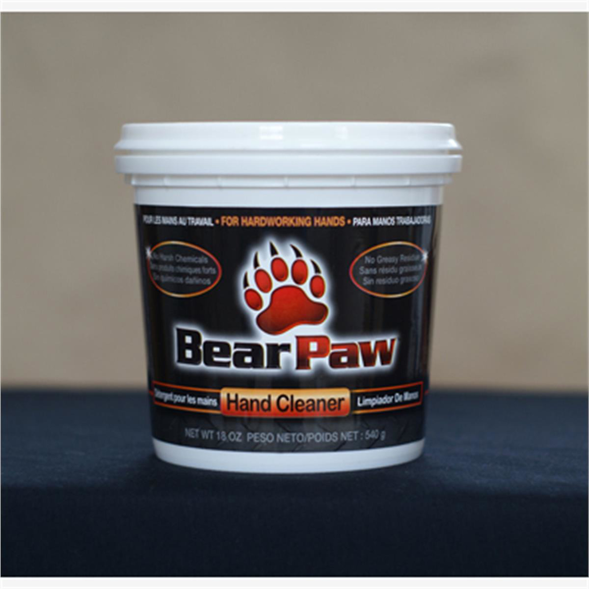 Bear Paw Hand Cleaner, 18 Oz., 6-Pack